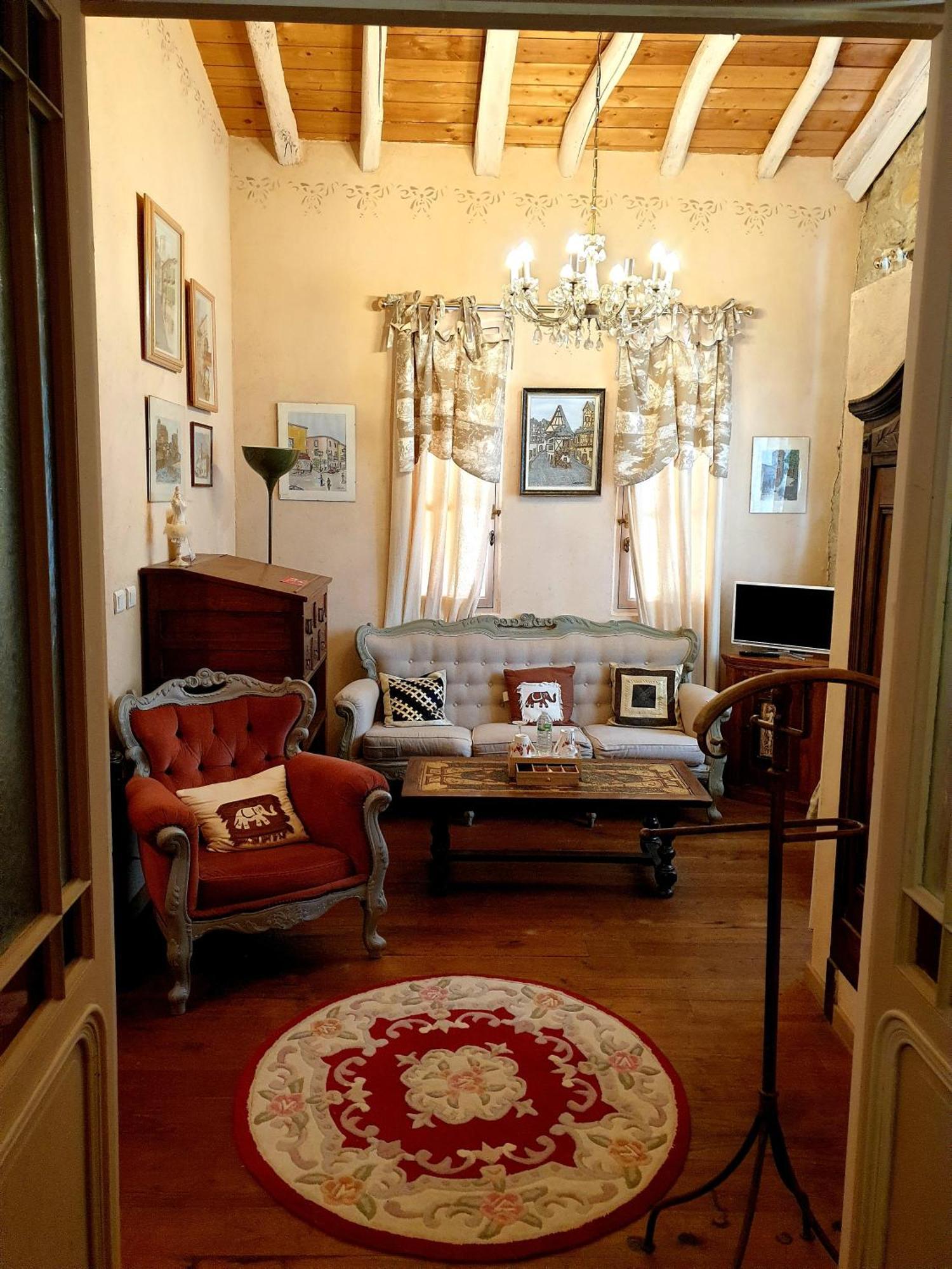 Bed and Breakfast La Ferme De Jeanne Сен-Жирон Экстерьер фото